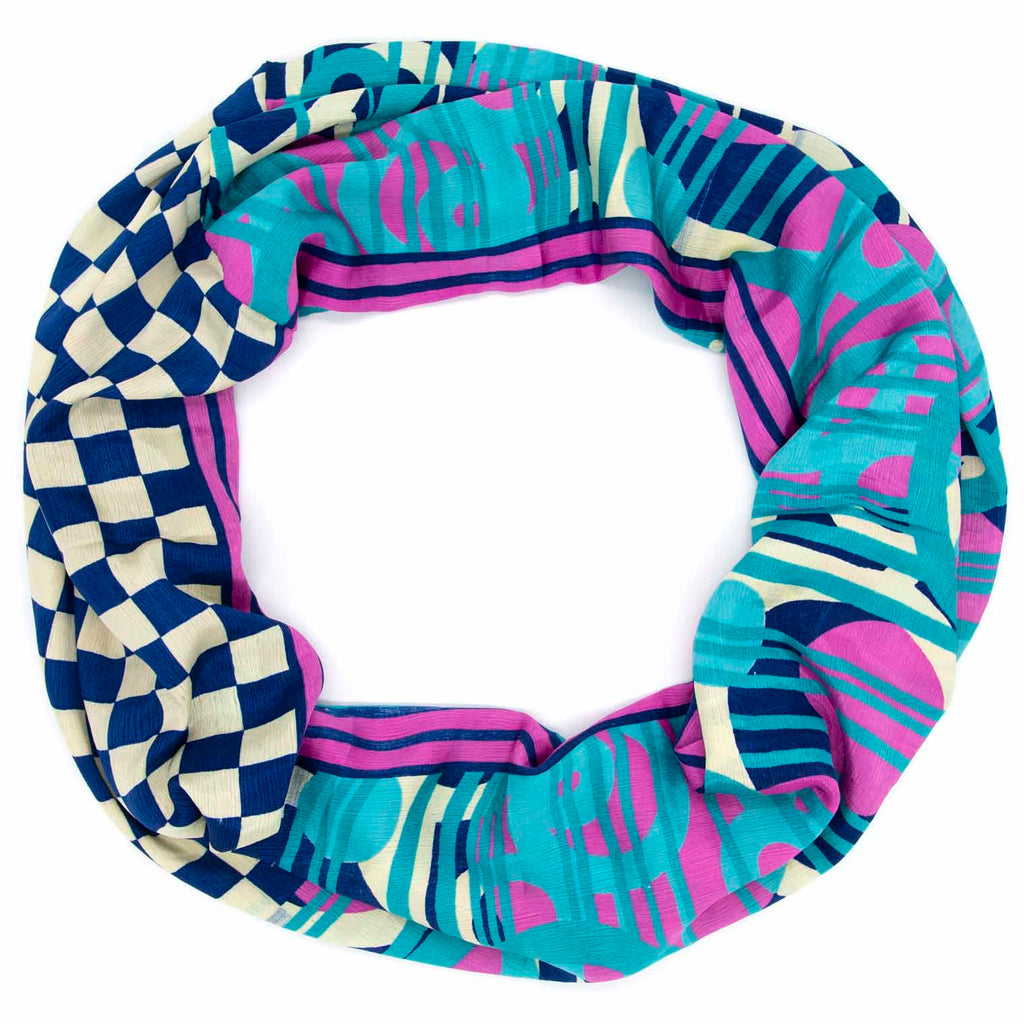Recycled Sari Snood-Siesta Crafts