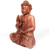 Larger Handcarved Sitting Buddha-Siesta Crafts