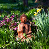 Larger Handcarved Sitting Buddha-Siesta Crafts