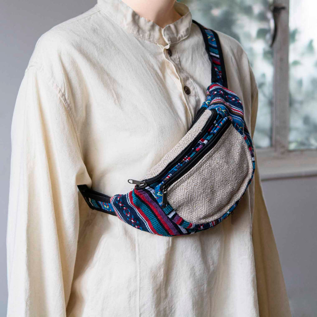 Hemp Patch Bum Bag-Siesta Crafts