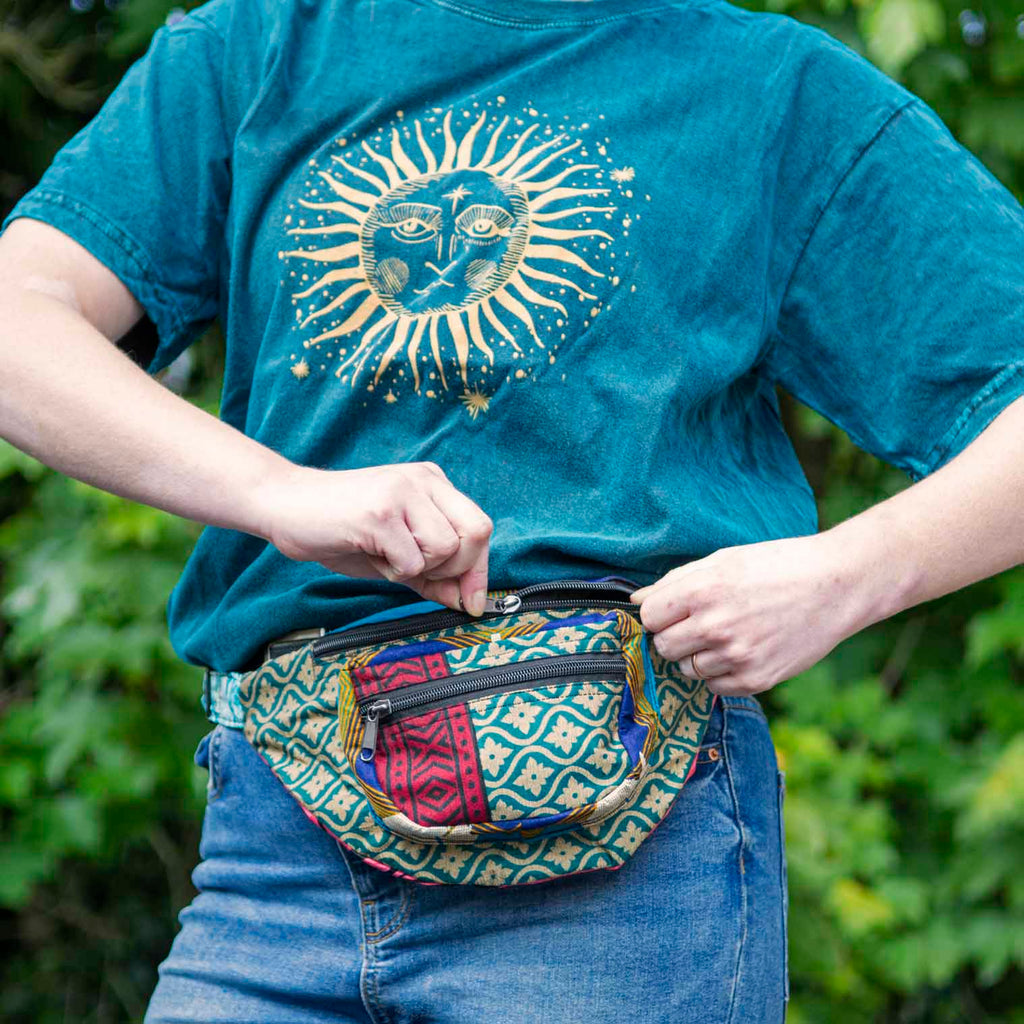 Recycled Sari Bum Bag-Siesta Crafts