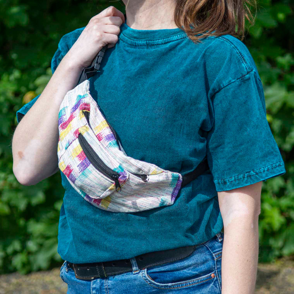 Multicoloured Hip Bag-Siesta Crafts
