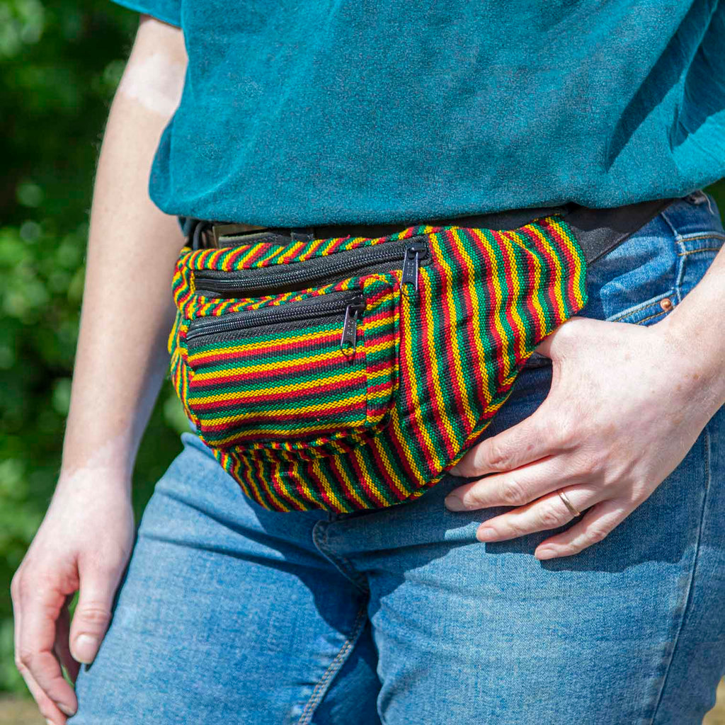 Rasta Hip Bag-Siesta Crafts