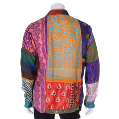 Recycled Sari Patch Shirt-Siesta Crafts