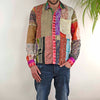 Recycled Sari Patch Shirt-Siesta Crafts