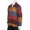 Solar Stripe Collared Kurta-Siesta Crafts