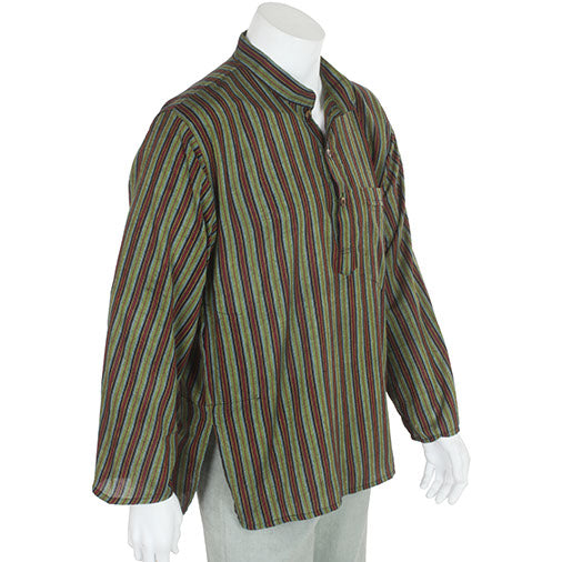 Stripy Grandad Shirt-Siesta Crafts