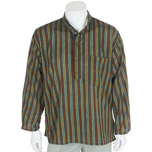 Stripy Grandad Shirt-Siesta Crafts