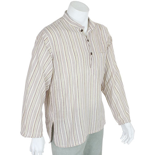 Stripy Grandad Shirt-Siesta Crafts