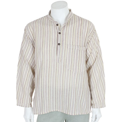 Stripy Grandad Shirt-Siesta Crafts