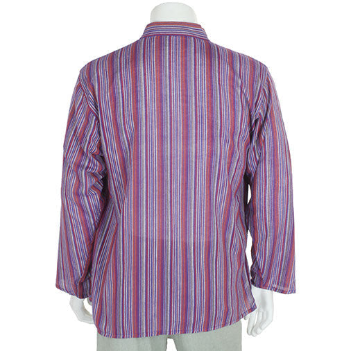 Stripy Grandad Shirt-Siesta Crafts