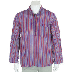 Stripy Grandad Shirt-Siesta Crafts