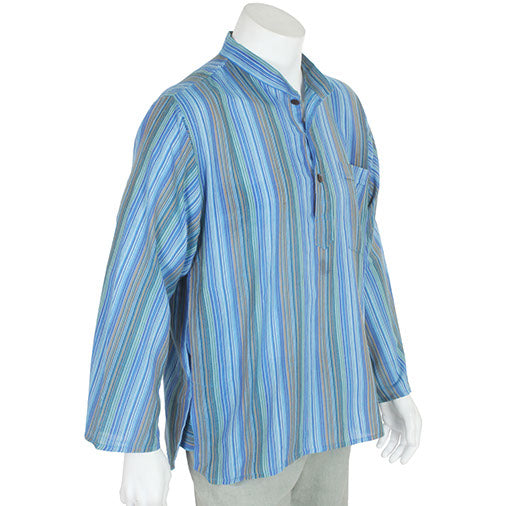 Stripy Grandad Shirt-Siesta Crafts
