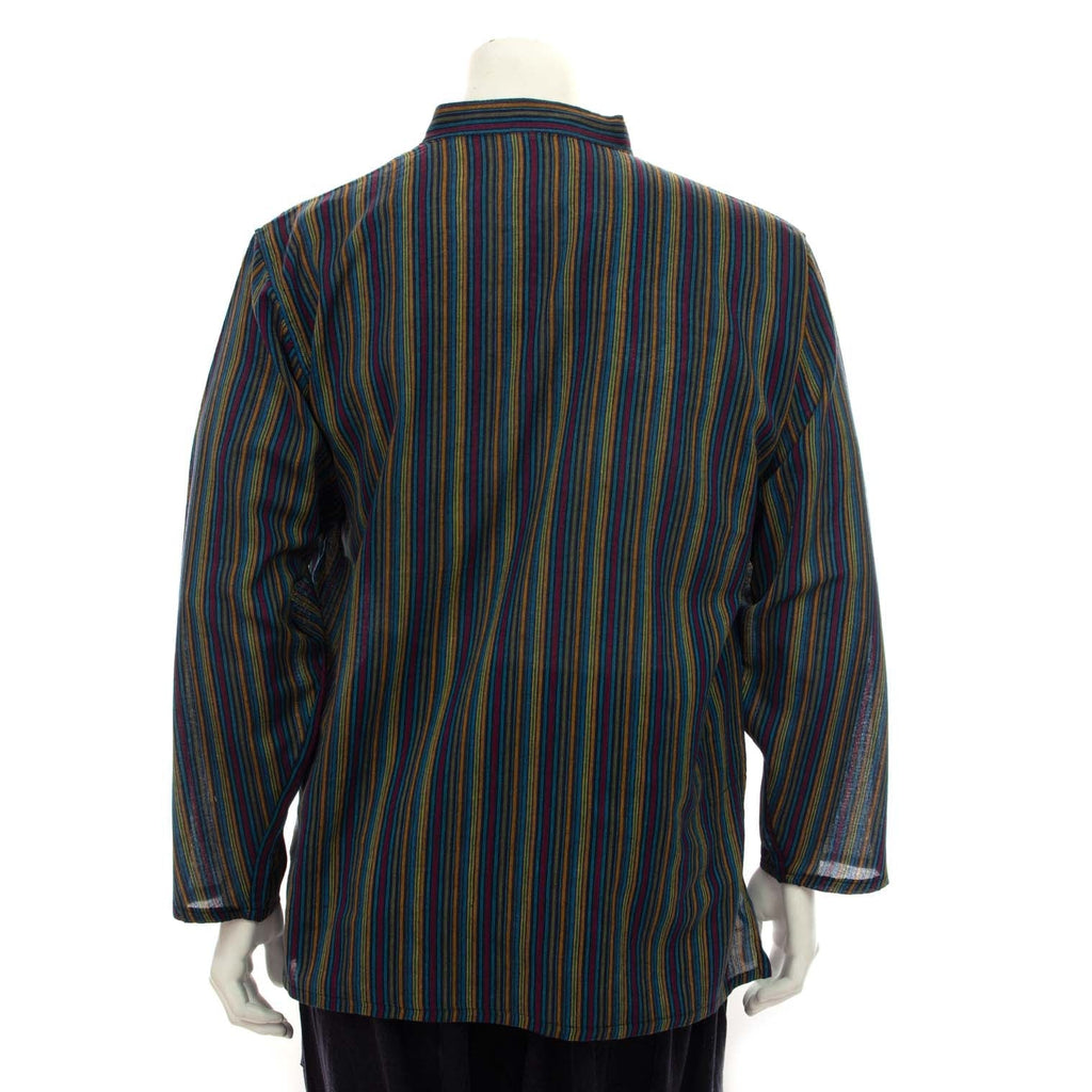 Stripy Grandad Shirt-Siesta Crafts