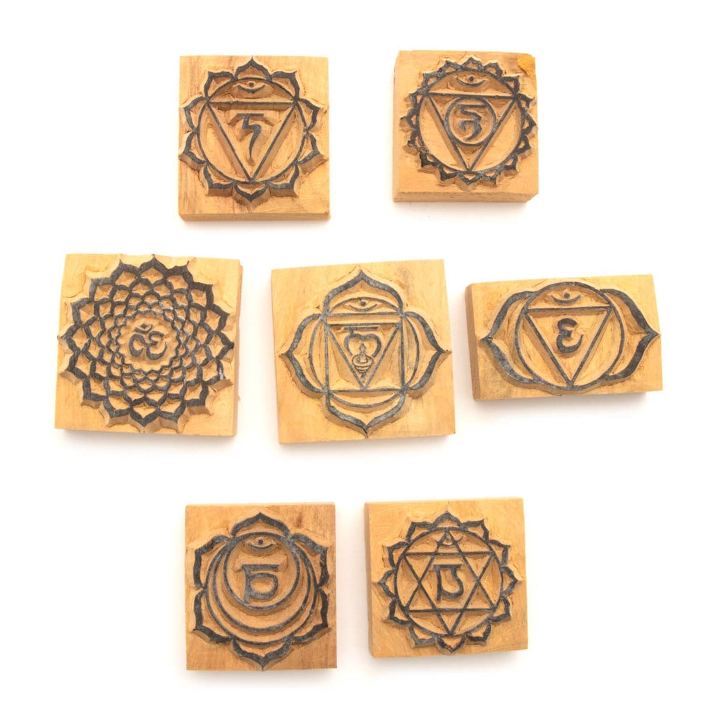 Set of Chakra Printing Blocks-Siesta Crafts