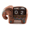 Elephant Perpetual Calendar-Siesta Crafts