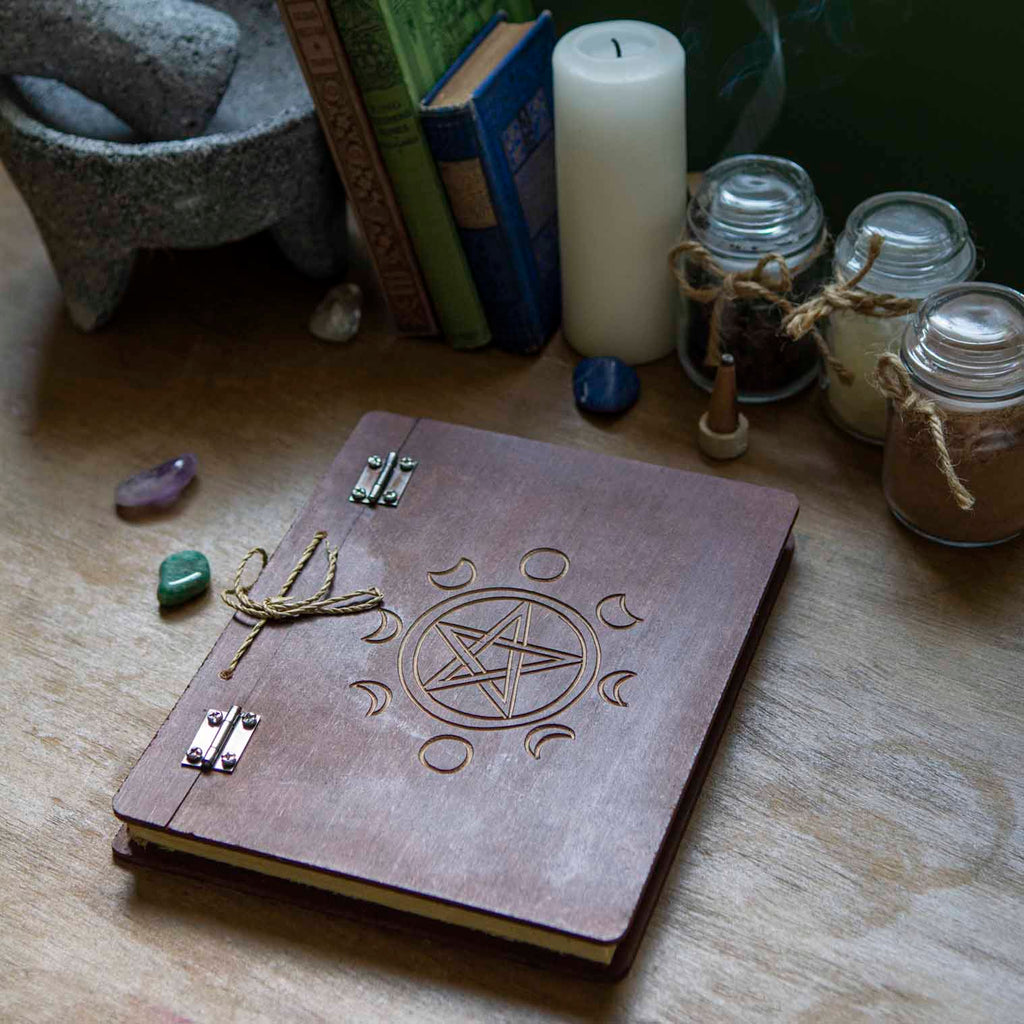 Blank Moon Phases Spell Book-Siesta Crafts