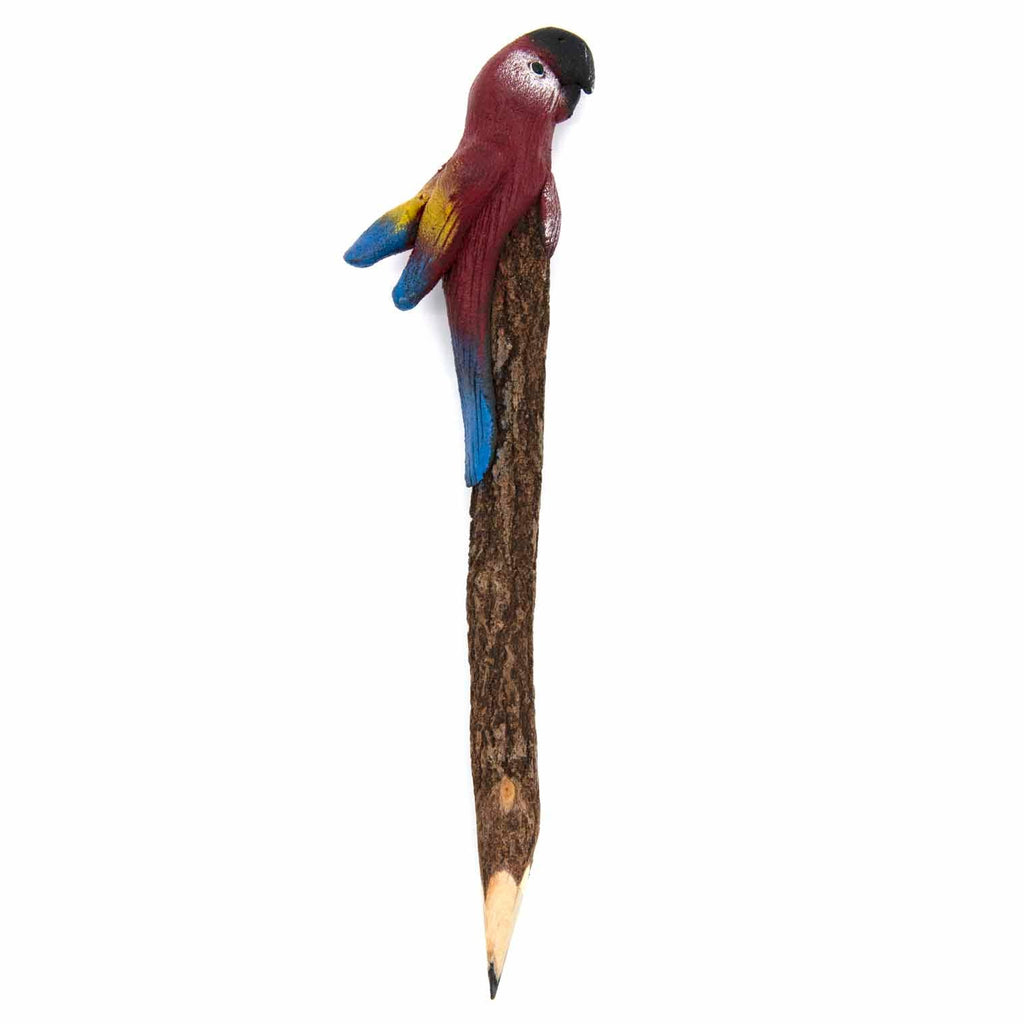 Parrot Sawdust Pencil-Siesta Crafts