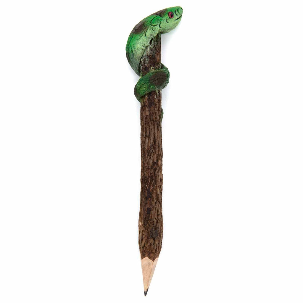 Snake Sawdust Pencil-Siesta Crafts