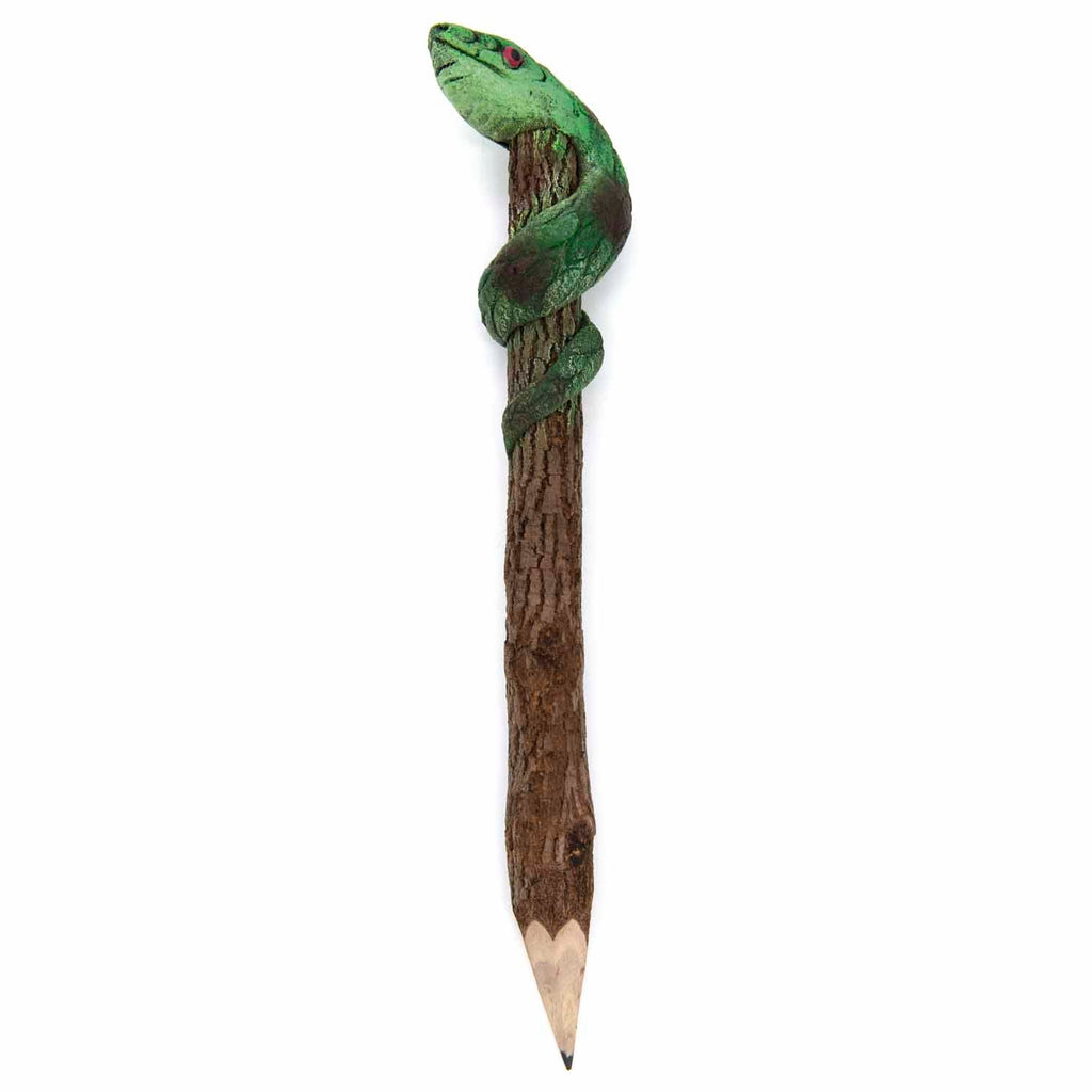 Snake Sawdust Pencil-Siesta Crafts