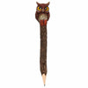 Owl Sawdust Pencil-Siesta Crafts