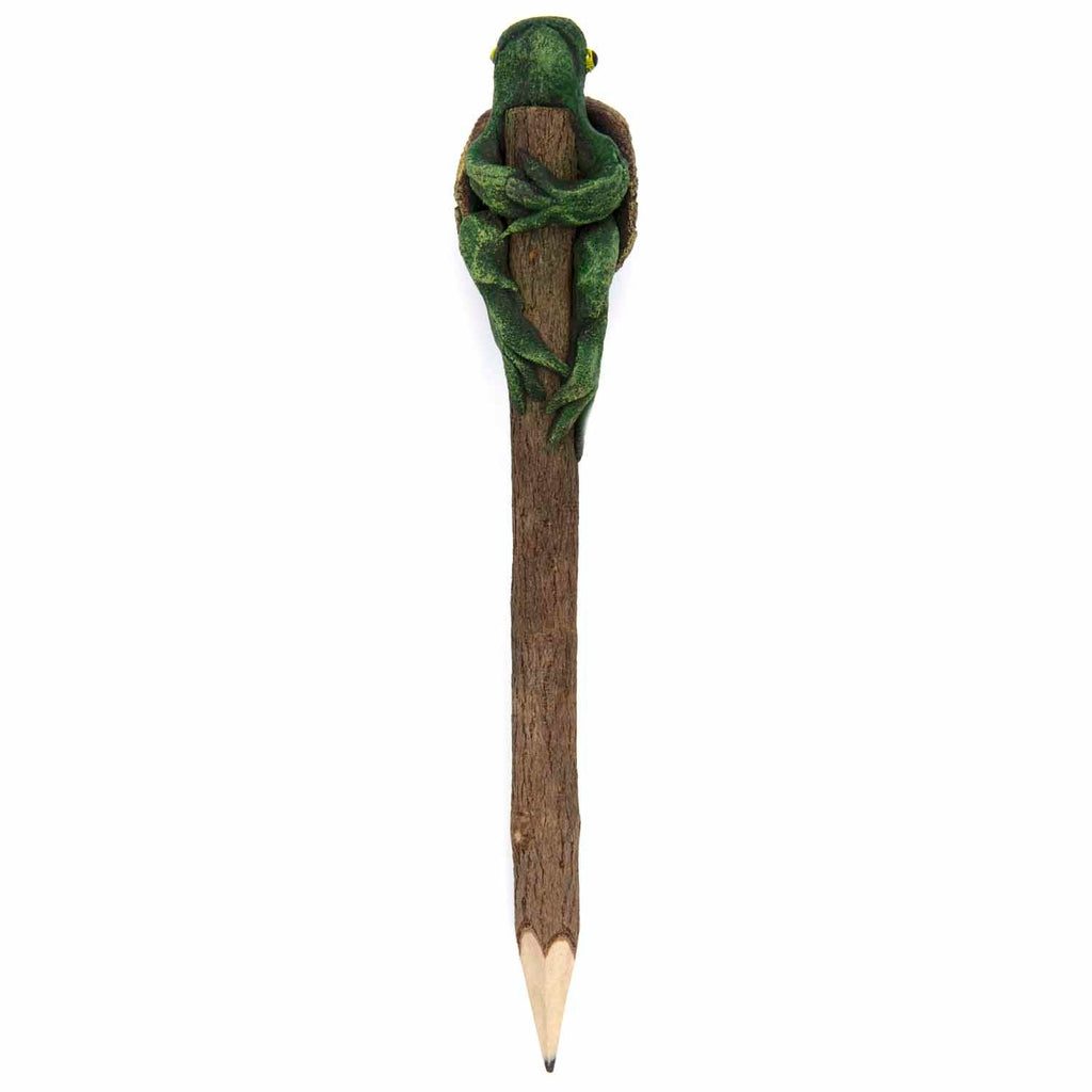Turtle Sawdust Pencil-Siesta Crafts