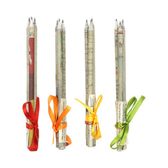 Recycled Newspaper Pencils (Pack of 3)-Siesta Crafts