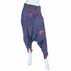 Recycled Sari Lace Up Ali Baba Trousers-Siesta Crafts
