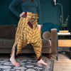 Recycled Sari Lace Up Ali Baba Trousers-Siesta Crafts