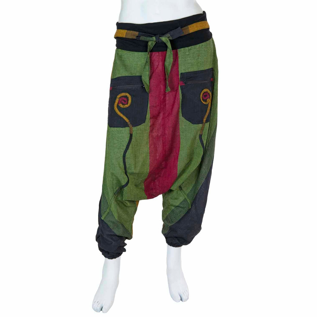 Autumnal Ali Baba Trousers-Siesta Crafts