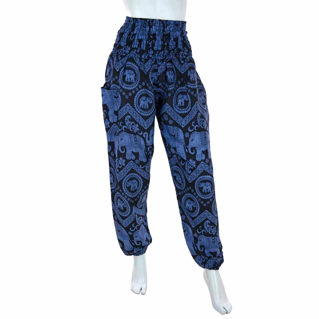 Elephant Print Trousers-Siesta Crafts
