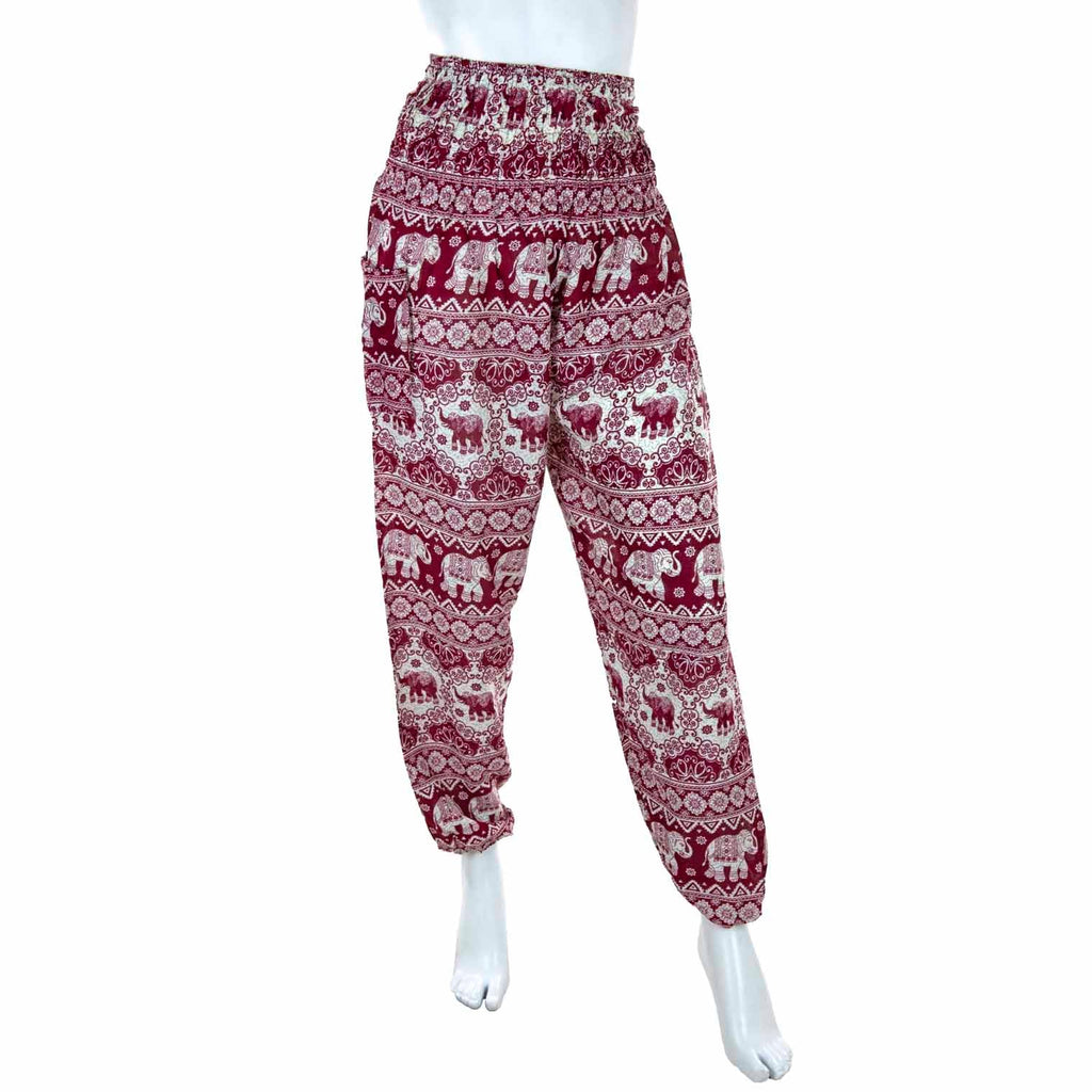 Elephant Print Trousers-Siesta Crafts