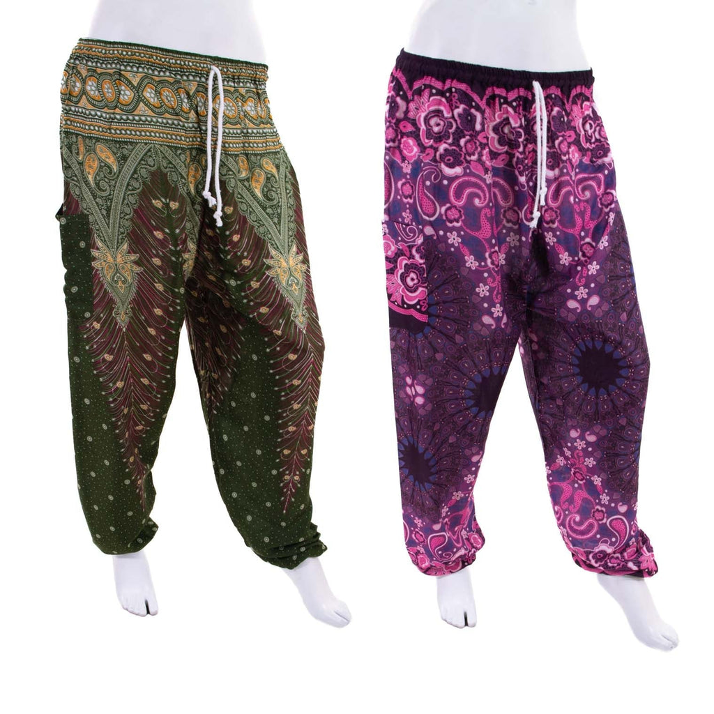 Festival Print Trousers-Siesta Crafts