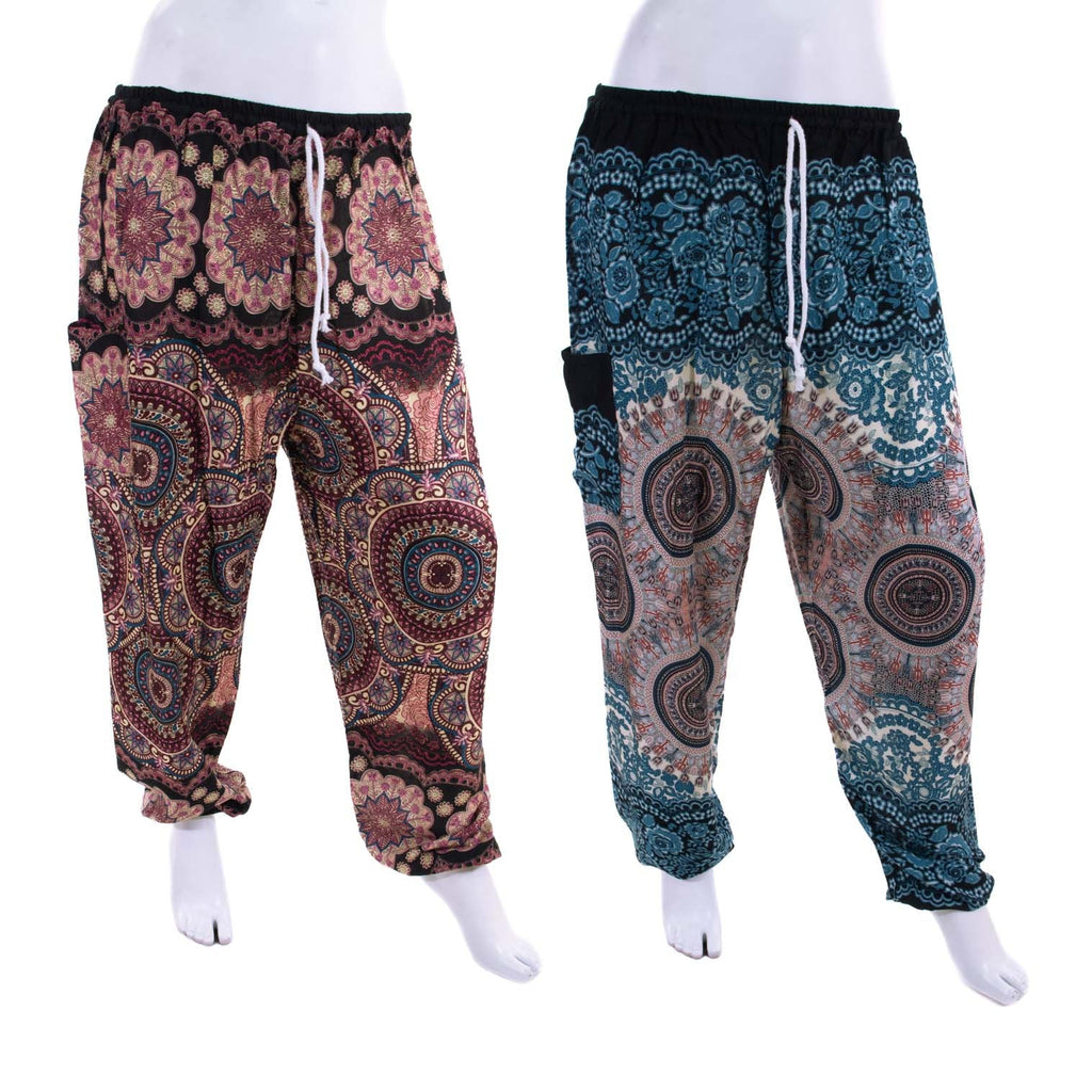 Festival Print Trousers-Siesta Crafts