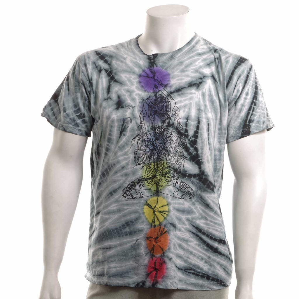 Yogini Tie Dye T-Shirt-Siesta Crafts