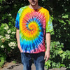 Spiral Tie Dye T-Shirt-Siesta Crafts