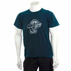Mushroom Design T-Shirt-Siesta Crafts