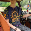 Peace Design T-Shirt-Siesta Crafts