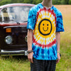 Smiley Tie Dye T-Shirt-Siesta Crafts