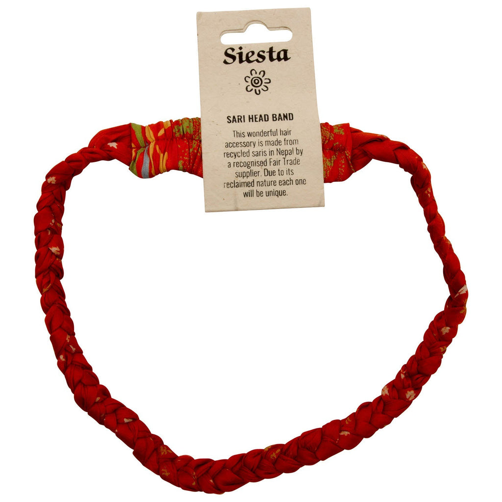 Recycled Sari Braid Band-Siesta Crafts