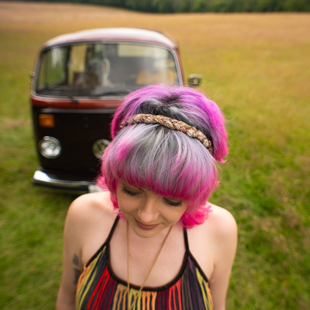 Recycled Sari Braid Band-Siesta Crafts