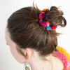 Pom Pom Hill Tribe Scrunchie-Siesta Crafts