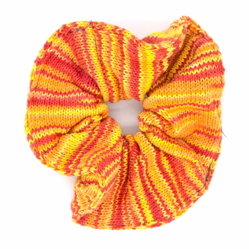 Knitted Cotton Scrunchie-Siesta Crafts