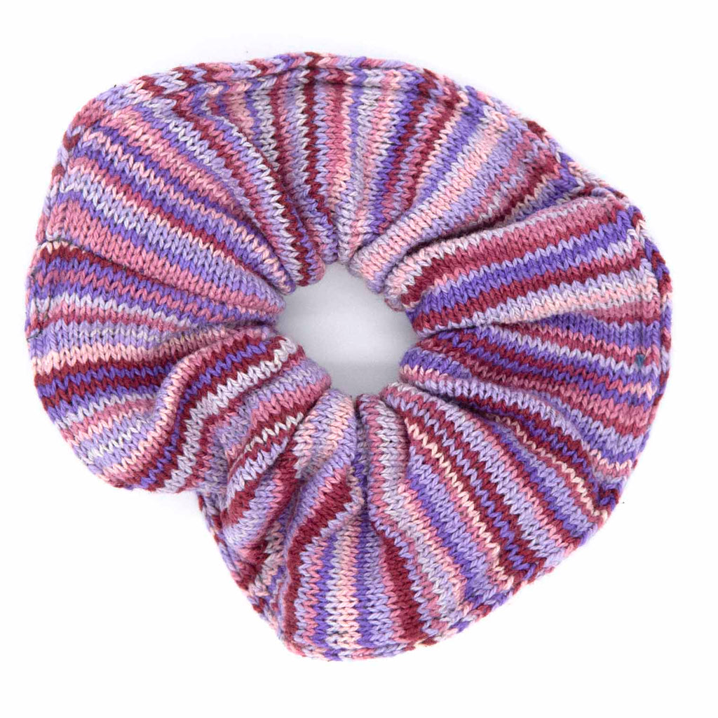 Knitted Cotton Scrunchie-Siesta Crafts