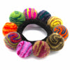 Swirl Bobble Felt Scrunchie-Siesta Crafts