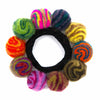 Swirl Bobble Felt Scrunchie-Siesta Crafts