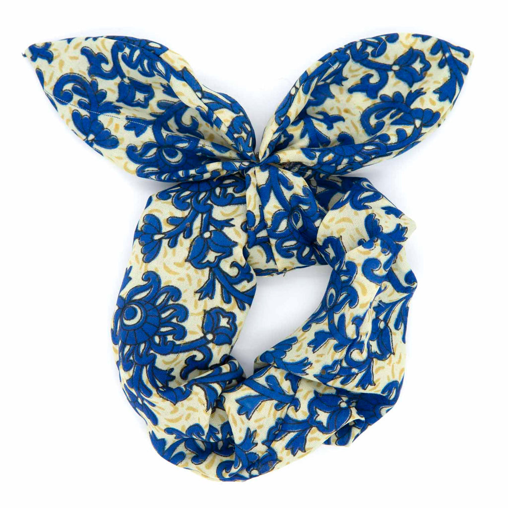 Recycled Sari Bow Scrunchie-Siesta Crafts