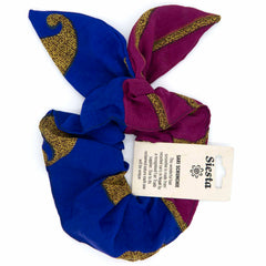Recycled Sari Bow Scrunchie-Siesta Crafts
