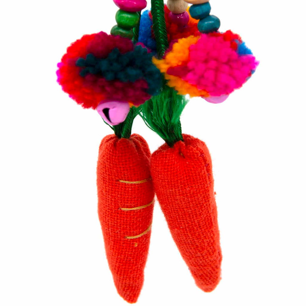 Hill Tribe Carrot Scrunchie-Siesta Crafts