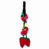 Hill Tribe Strawberry Scrunchie-Siesta Crafts